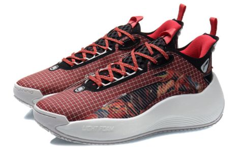 Li-Ning BadFive Street Sole 'Red Black Multi' AGBR001-2 sold by KicksCrew