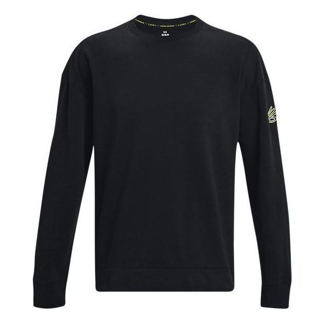 Under Armour Curry Crew T-shirt 'Black' 1374300-001 sold by KicksCrew