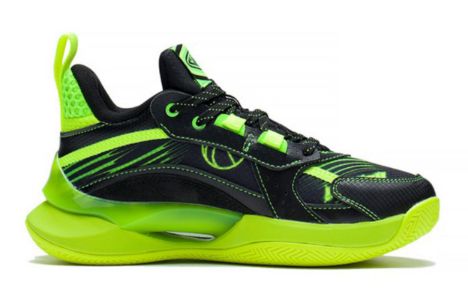 (GS) Li-Ning Pioneer Team 2.5 'Black Neon Green' YKBS050-7 sold by KicksCrew