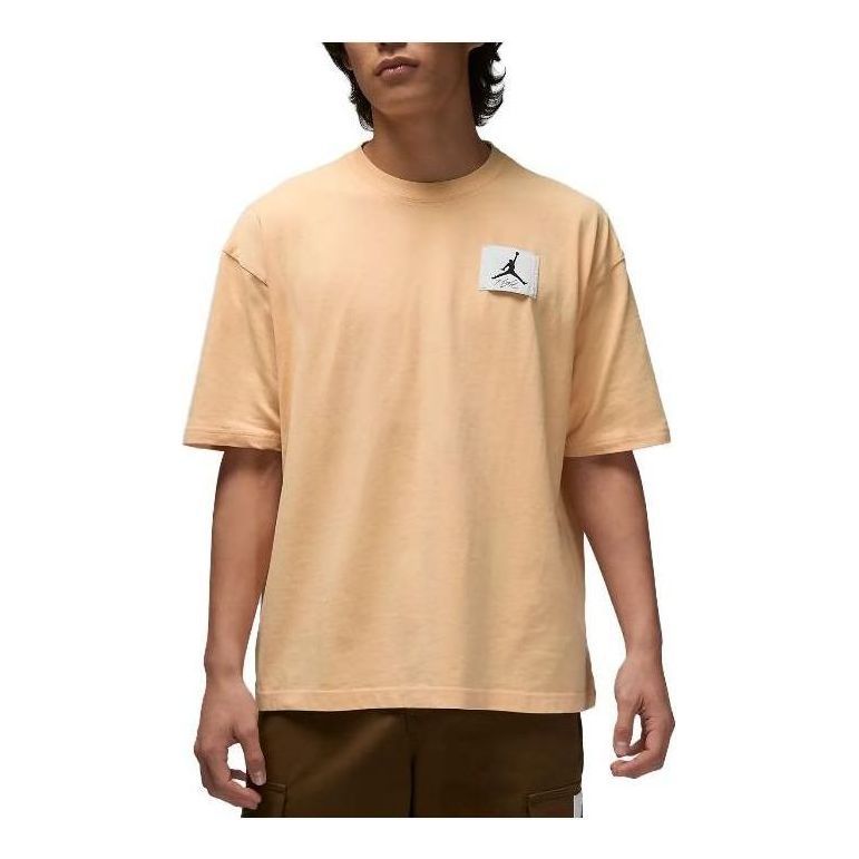Air Jordan Flight Essentials Oversize T-shirt Asia Sizing 'Gold' DZ0605-251 sold by KicksCrew