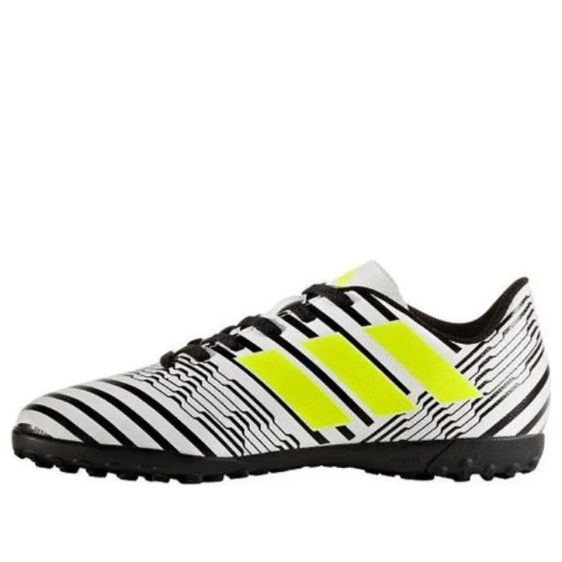 (GS) adidas Nemeziz 17.4 TF 'White Black Yellow' S82468 sold by KicksCrew
