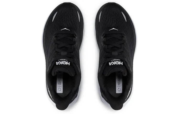 (WMNS) HOKA ONE ONE Clifton 8 Wide 'Black White' 1121375-BWHT sold by KicksCrew product image thumbnail 3