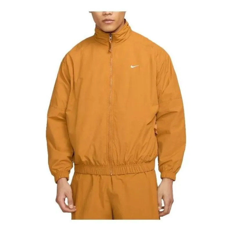 Nike NRG Solo Swoosh Woven Track Jacket (Asia Sizing) 'Desert Ochre' DQ5201-754 sold by KicksCrew