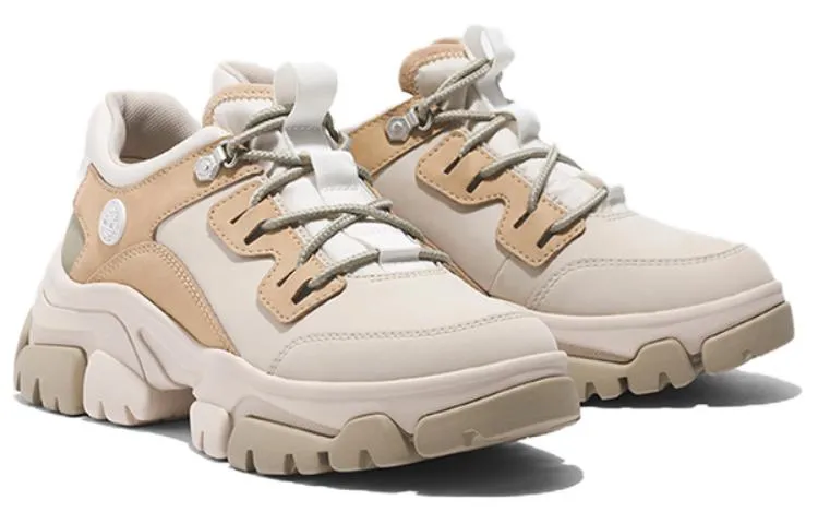 (WMNS) Timberland Adley Way Low Lace Up Sneakers 'Beige Nubuck' A5ZY8 sold by KicksCrew product image thumbnail 3