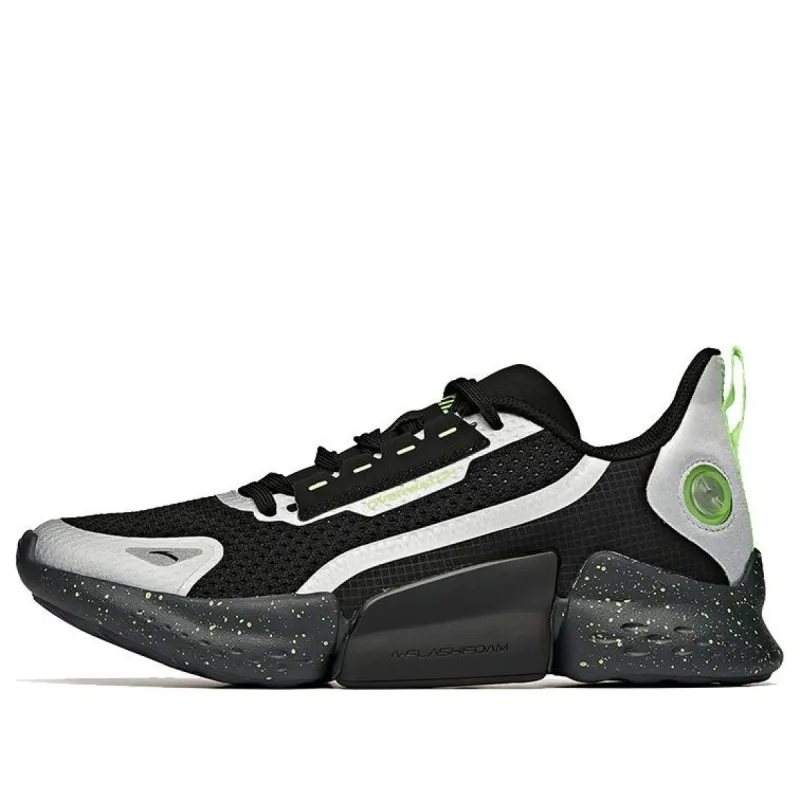 ANTA x Overwatch Training Series Sneakers 'Black Silver Green' 112027786-12 sold by KicksCrew