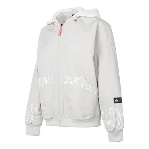 (WMNS) Adidas CNY Warm Jackets 'White' HZ2998 sold by KicksCrew