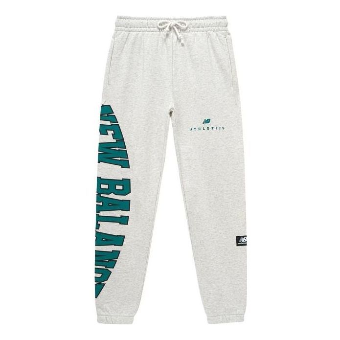 New Balance Unissentials Warped Classics French Terry Sweatpant 'Sea Salt Heather' UP31550-SAH sold by KicksCrew