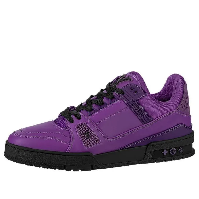 LOUIS VUITTON Trainers 'Purple with Black' 1A9FJM sold by KicksCrew