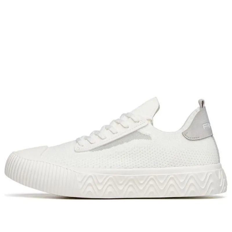 (WMNS) ANTA Life Series Sneakers  'Ivory White Grey' 122228062-1 sold by KicksCrew