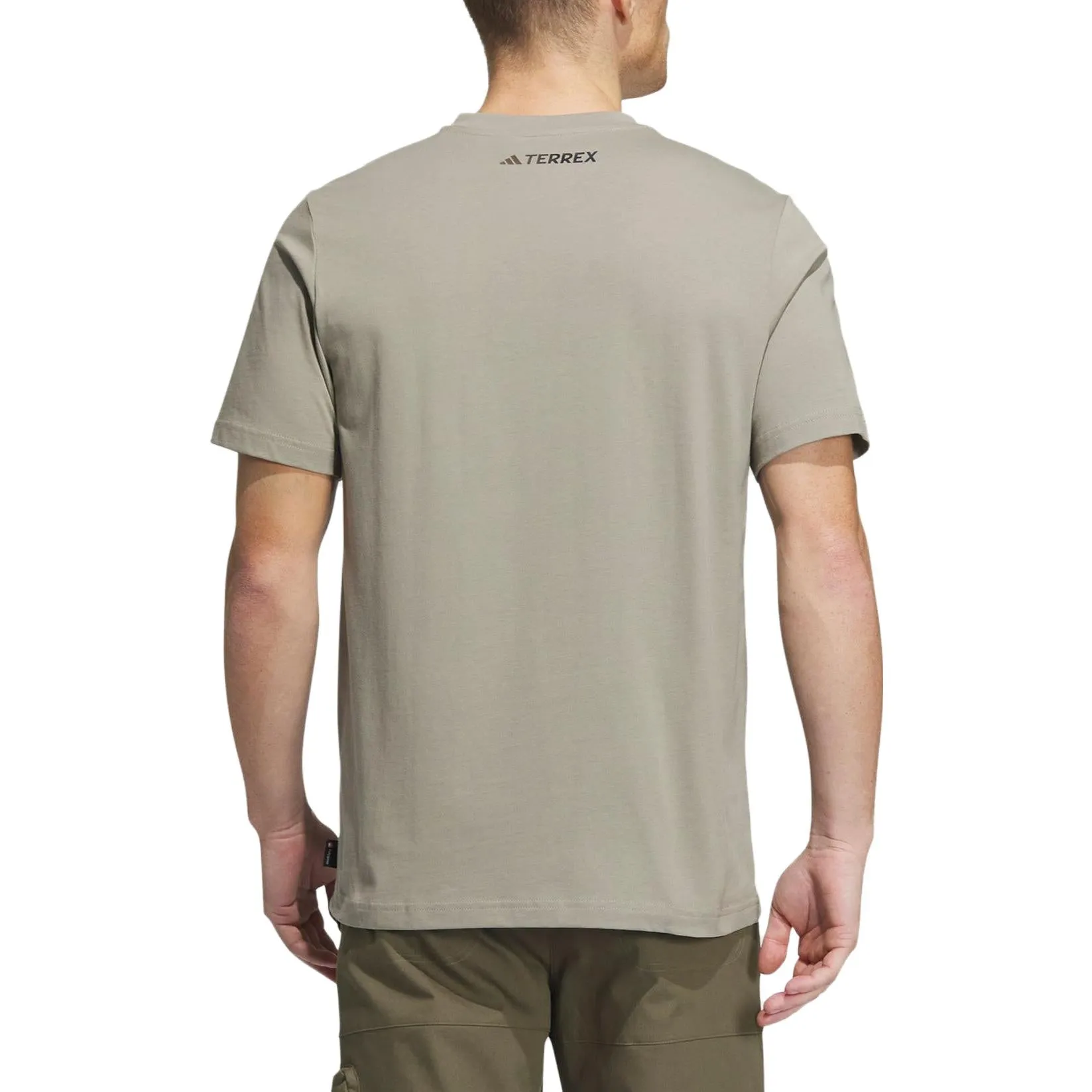 adidas Terrex T-Shirt 'Olive Green' IB8692 sold by KicksCrew product image thumbnail 3