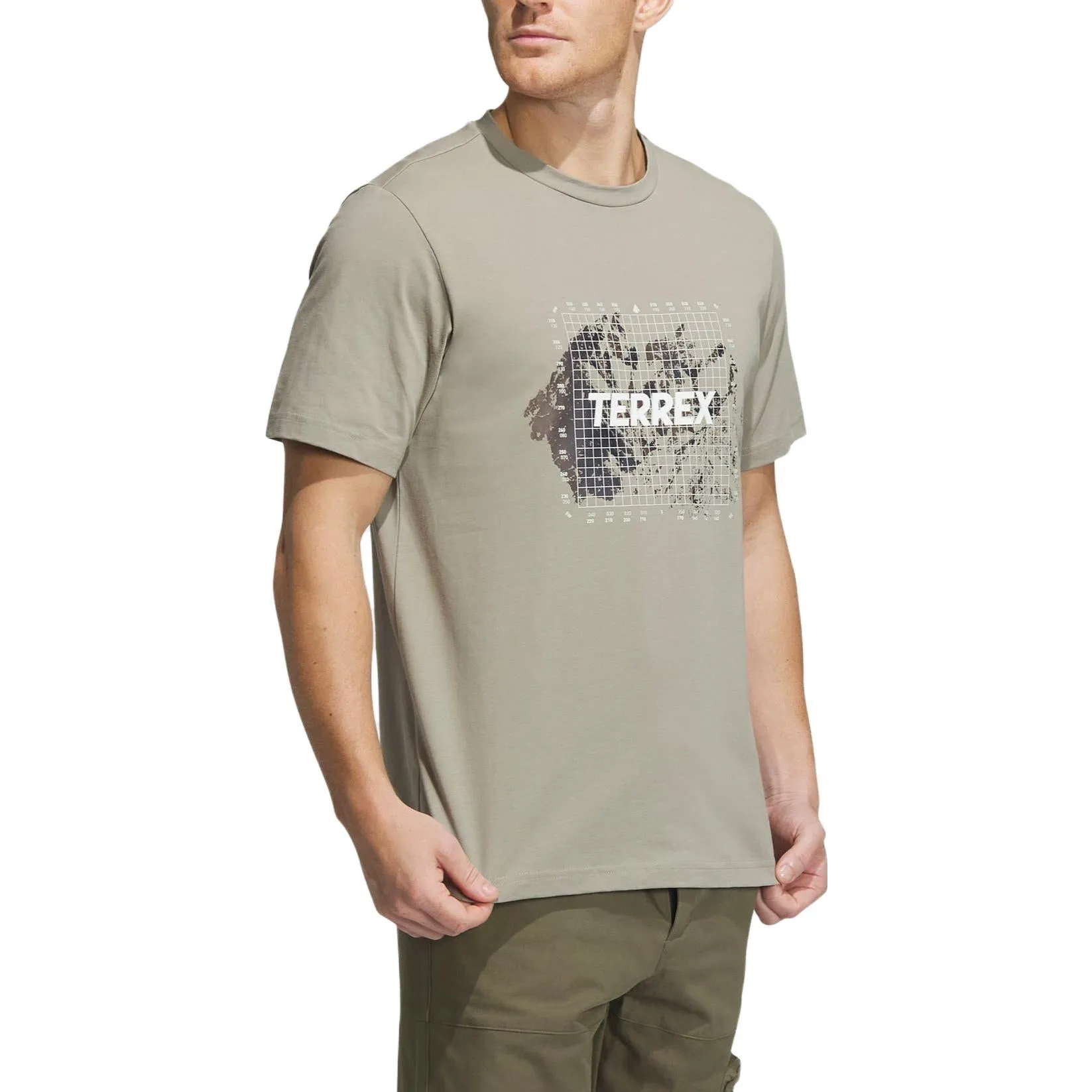 adidas Terrex T-Shirt 'Olive Green' IB8692 sold by KicksCrew product image thumbnail 4