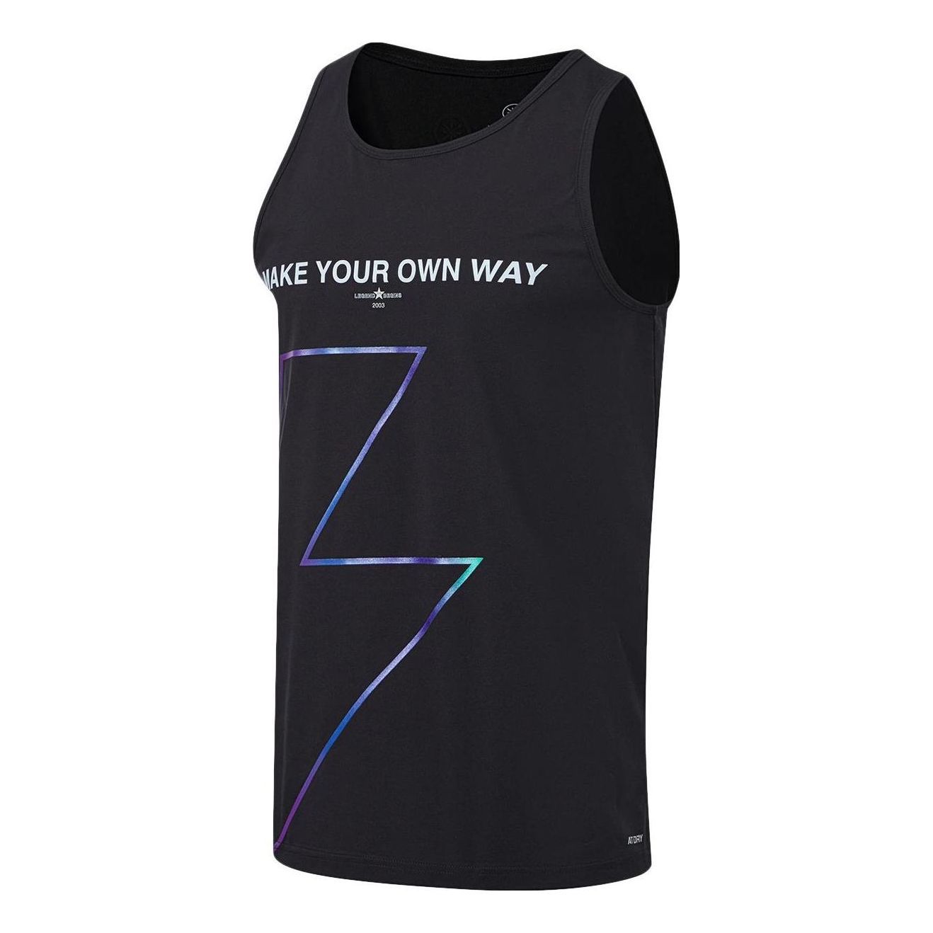 Li-Ning Way Of Wade Graphic Basketball Tank 'Black' AVST089-1 sold by KicksCrew