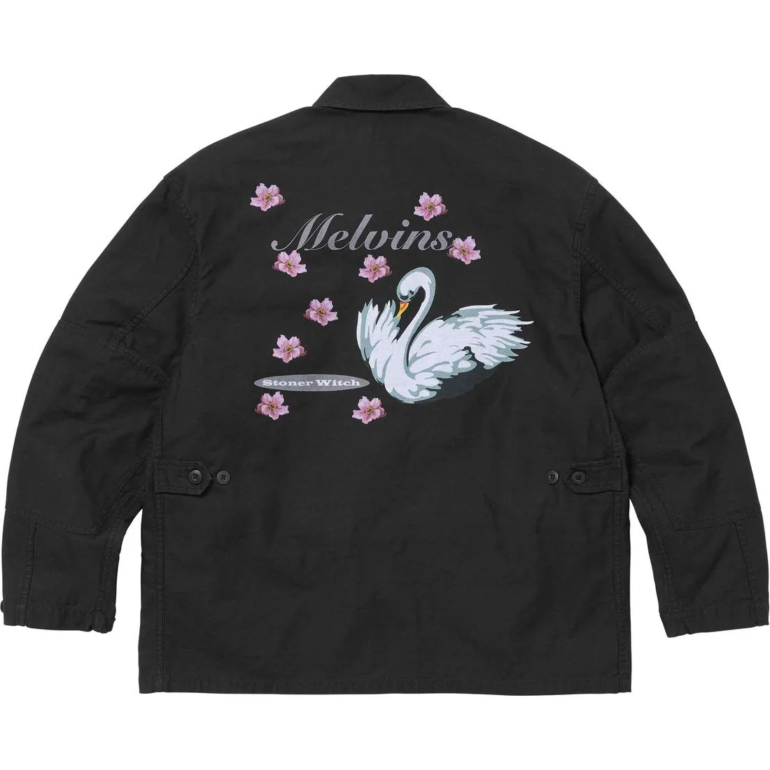 Supreme x Melvins BDU Jacket 'Black White' SUP-SS24-217 sold by KicksCrew product image thumbnail 2