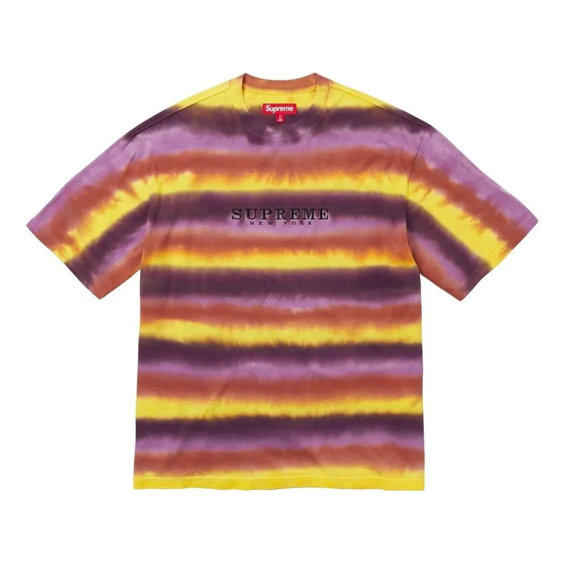 Supreme FW23 Week5 Dyed Stripe T-shirt 'Yellow' SUP-FW23-100 sold by KicksCrew