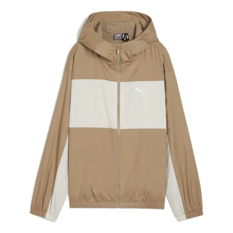 (WMNS) PUMA Mesh Lined Windbreaker Jacket 'Oak Branch' 627474-67 sold by KicksCrew