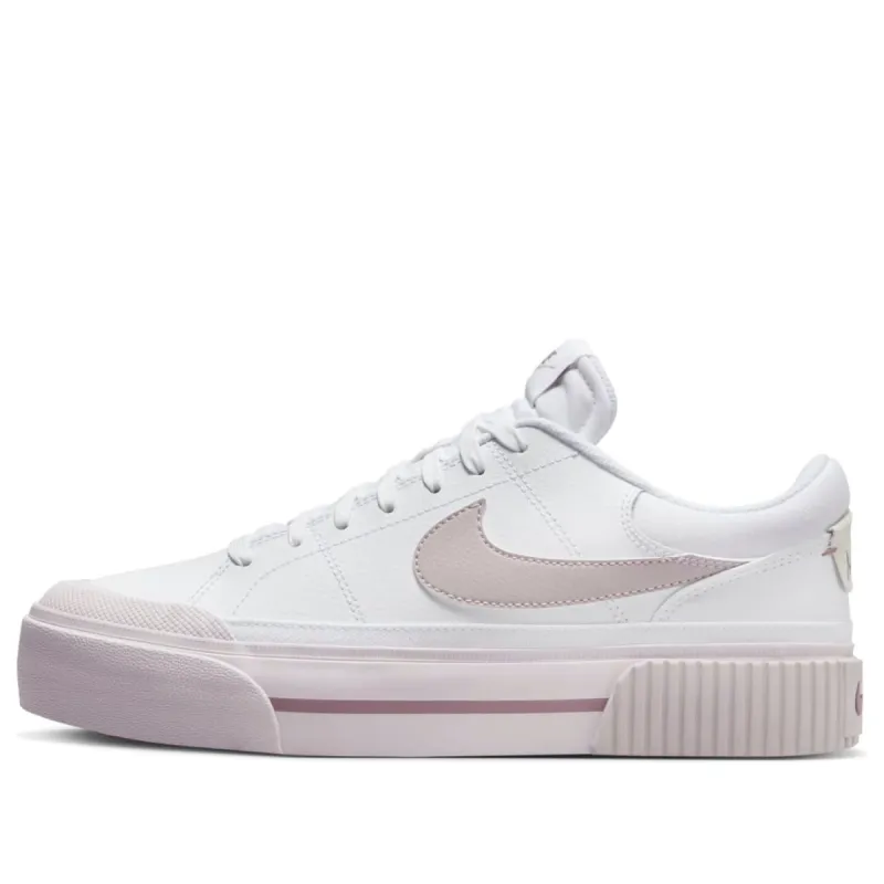 (WMNS) Nike Court Legacy Lift 'White Smokey Mauve' DM7590-105 sold by KicksCrew