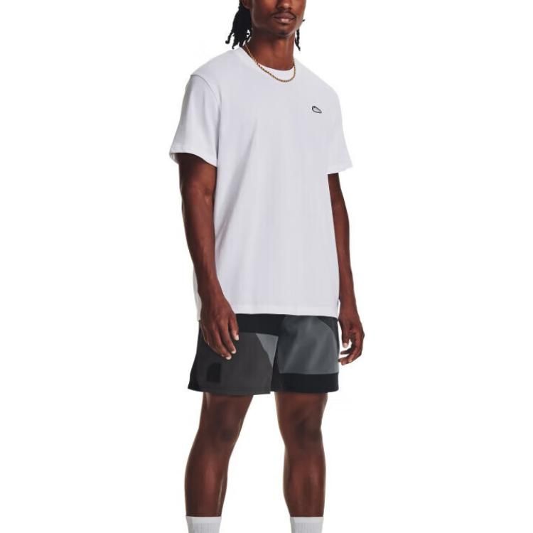 Under Armour Curry Woven 7 inch Basketball Shorts 'Black Grey' 1377306-001 sold by KicksCrew product image thumbnail 5