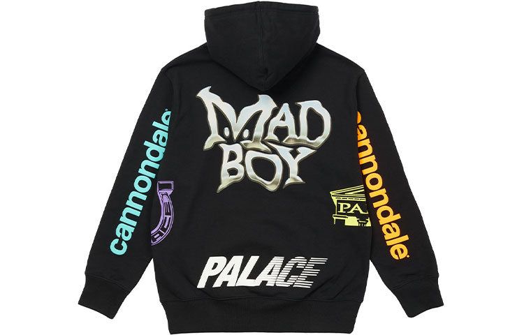 Palace X Cannondale FW21 Graffiti Hoodie 'Black' P21CHD001 sold by KicksCrew product image thumbnail 2