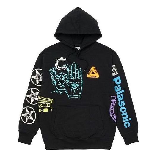 Palace X Cannondale FW21 Graffiti Hoodie 'Black' P21CHD001 sold by KicksCrew