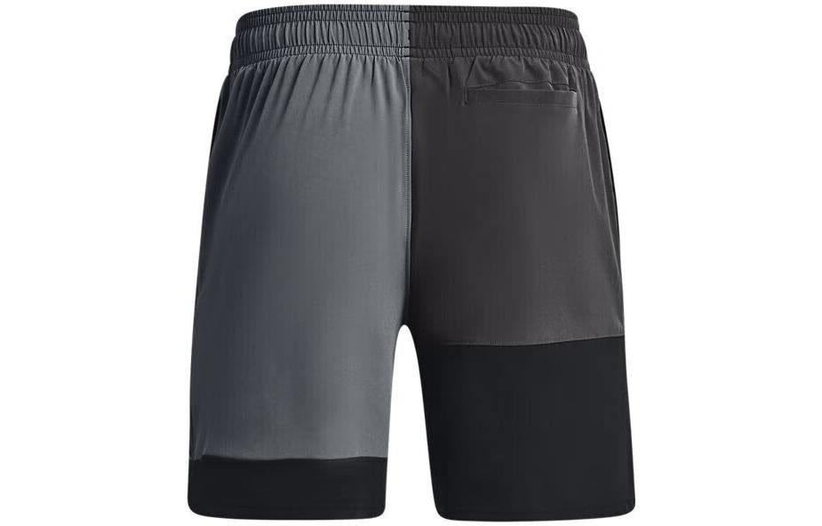 Under Armour Curry Woven 7 inch Basketball Shorts 'Black Grey' 1377306-001 sold by KicksCrew product image thumbnail 2