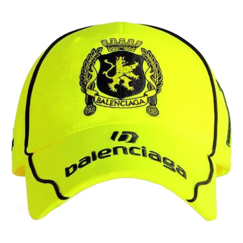 Balenciaga Paris Soccer Cap 'Neon Yellow' 7787874B5B37200 sold by KicksCrew