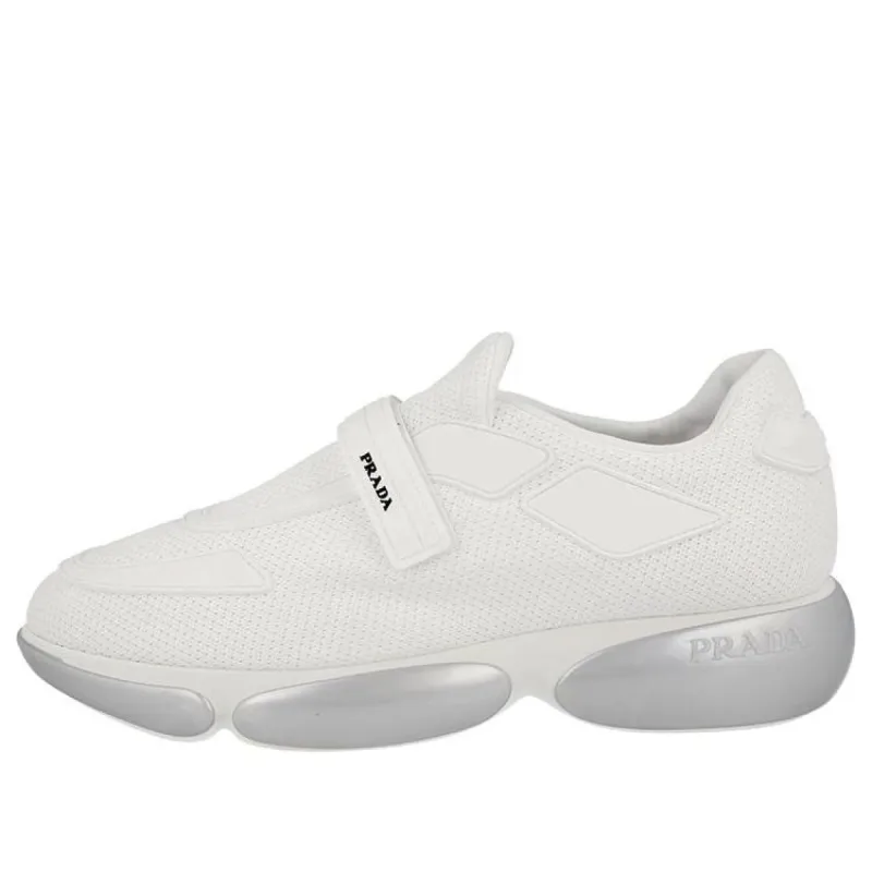 (WMNS) PRADA Cloudbust Sneakers 'White' 1E293I_3K7I_F0J36 sold by KicksCrew
