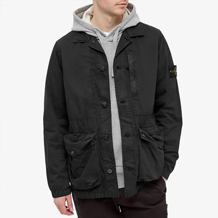 STONE ISLAND Vintage Canvas 3 Pocket Jacket 'Black' 7415439WN-V0129 sold by KicksCrew product image thumbnail 3