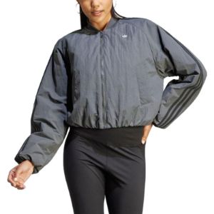 (WMNS) adidas Back Trefoil Oversized SST Jacket 'Grey' II5651 sold by KicksCrew