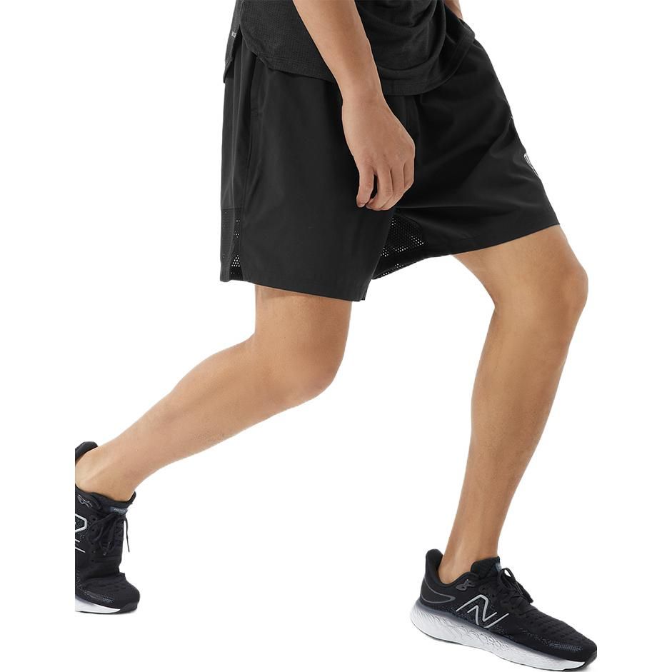 New Balance Tenacity Woven Logo 9 inch Shorts 'Black' MS21256-BK sold by KicksCrew product image thumbnail 4