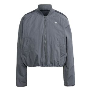 (WMNS) adidas Back Trefoil Oversized SST Jacket 'Grey' II5651 sold by KicksCrew