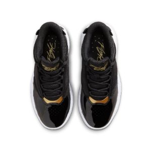 (GS) Air Jordan Max Aura 4 'Black Gold' DQ8404-007 sold by KicksCrew