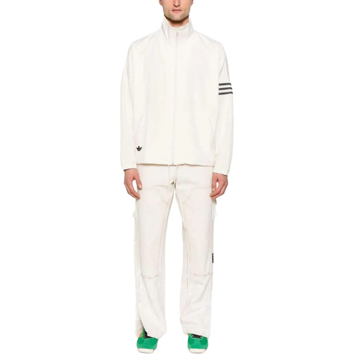 adidas Street Neuclassics Track Jacket 'Wonder White' IV5355 sold by KicksCrew product image thumbnail 2