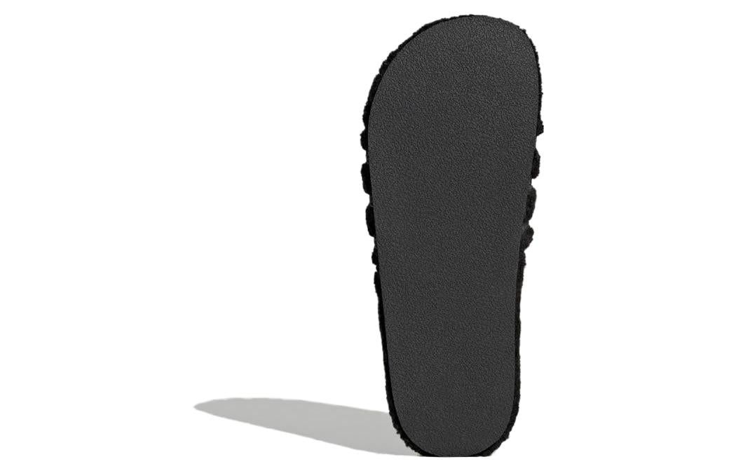 adidas Adilette Cozy Slides Core 'Black' H06452 sold by KicksCrew product image thumbnail 4