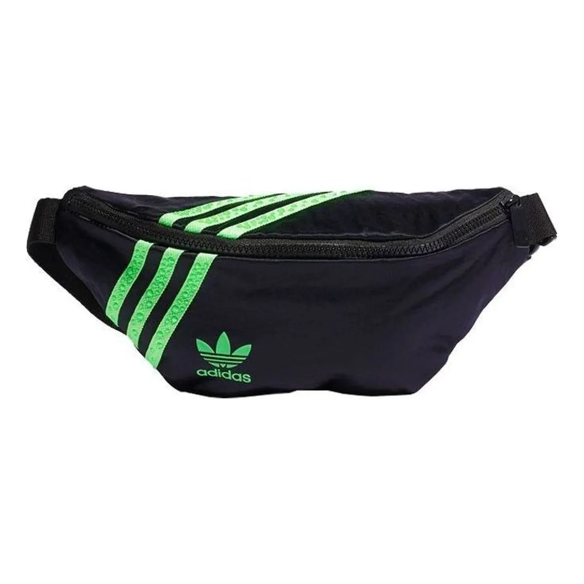 adidas Waist Bag 'Black Green' GU4316 sold by KicksCrew