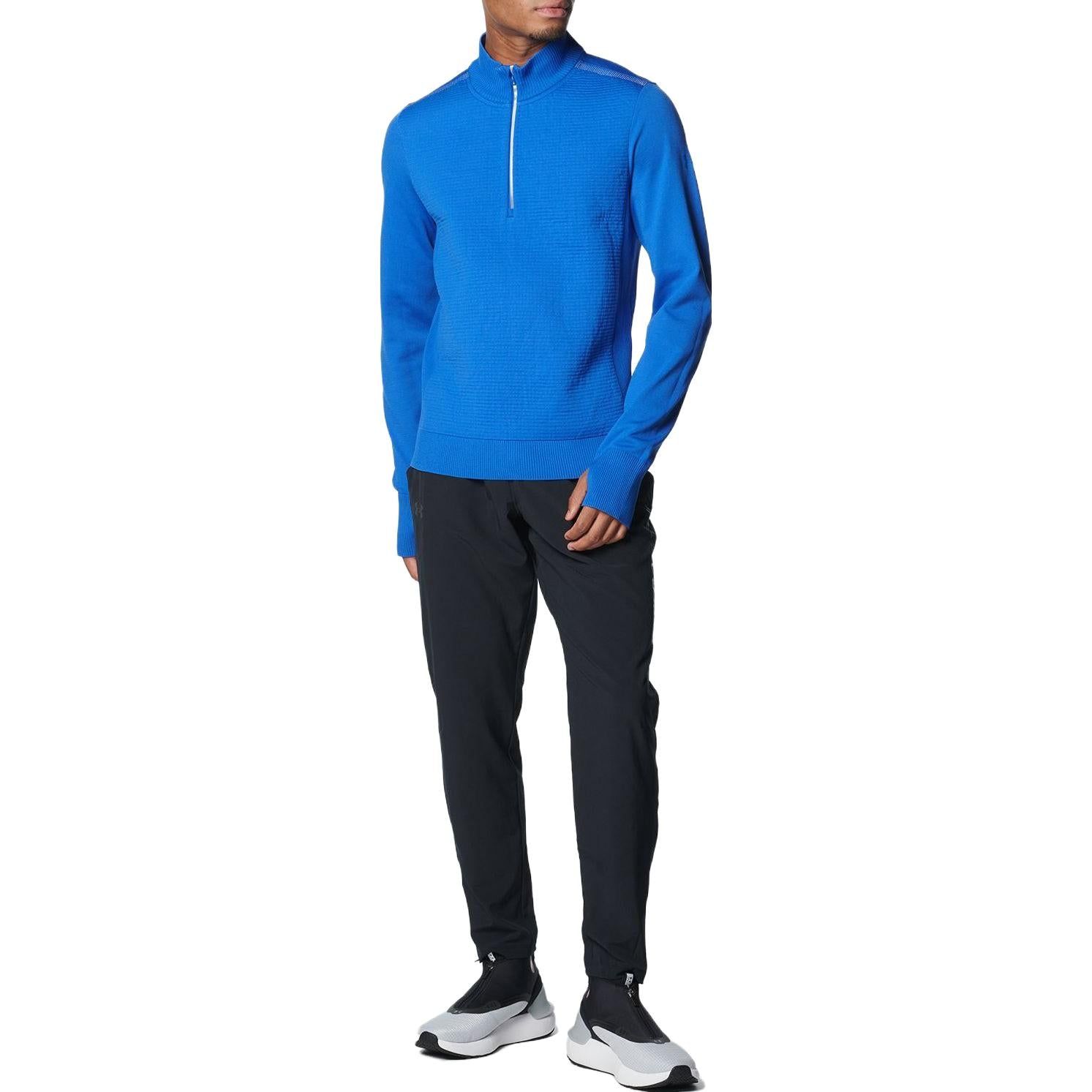 Under Armour IntelliKnit Run 1/2 Zip Top 'Blue' 1378170-400 sold by KicksCrew product image thumbnail 3