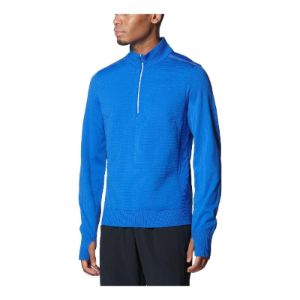 Under Armour IntelliKnit Run 1/2 Zip Top 'Blue' 1378170-400 sold by KicksCrew