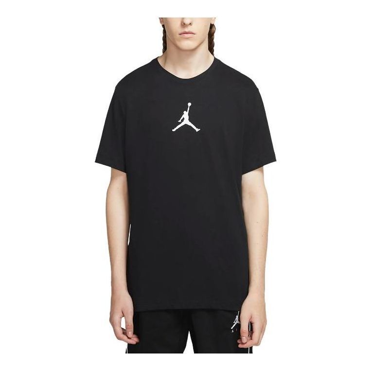 Air Jordan Jumpman T-Shirt 'Black White' CW5190-010 sold by KicksCrew