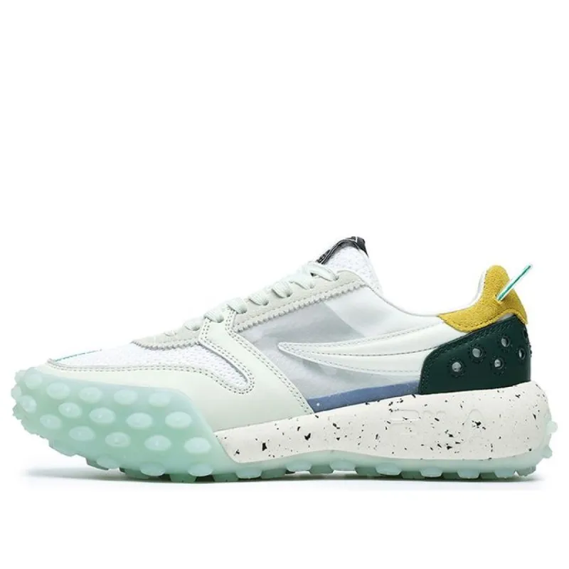 (WMNS) FILA Gara Sport Shoes 'White Green Black' F12W223105FWF sold by KicksCrew