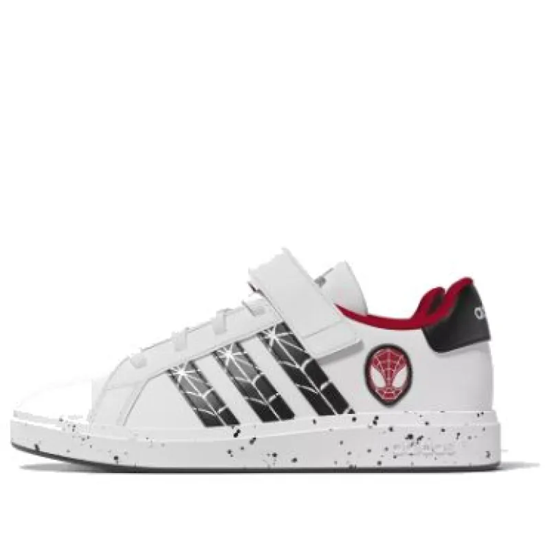 (GS) adidas Grand Court x Marvel 'Spider-Man - Black White' IG7168 sold by KicksCrew