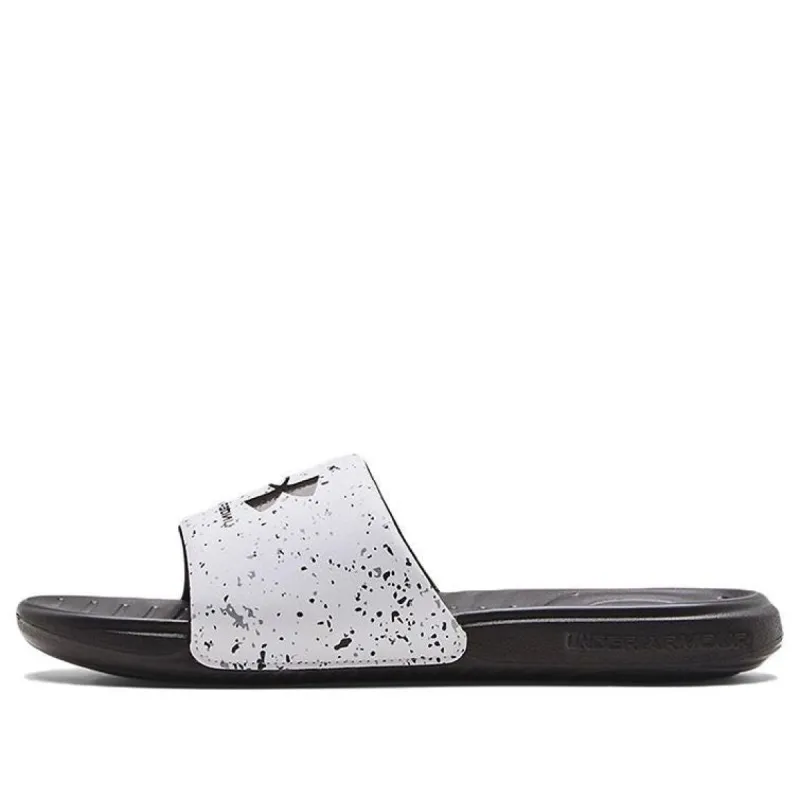 Under Armour Ansa Graphic Slide 'White Jet Grey Speckled' 3024434-106 sold by KicksCrew