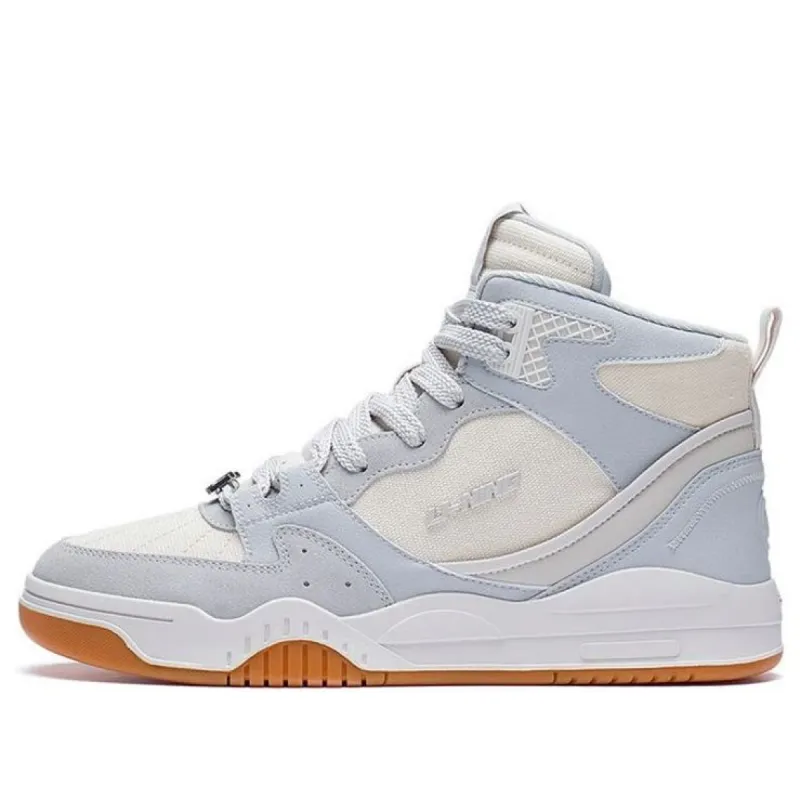 Li-Ning Moon White High 'Grey White' AGCS249-1 sold by KicksCrew