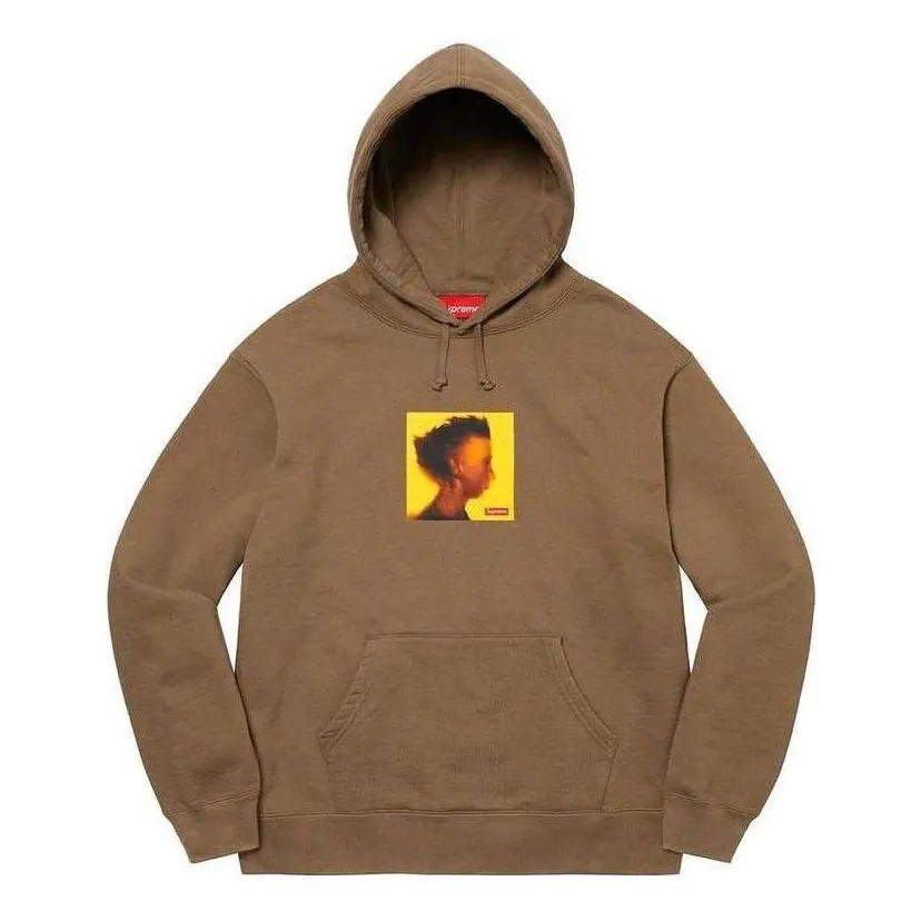 Supreme x Gummo Hooded Sweatshirt 'Olive Green Yellow' SUP-SS22-635 sold by KicksCrew