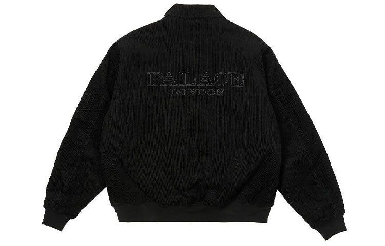 Palace SS23 Cord Ma-1 Jacket 'Black' P23JK001 sold by KicksCrew product image thumbnail 2