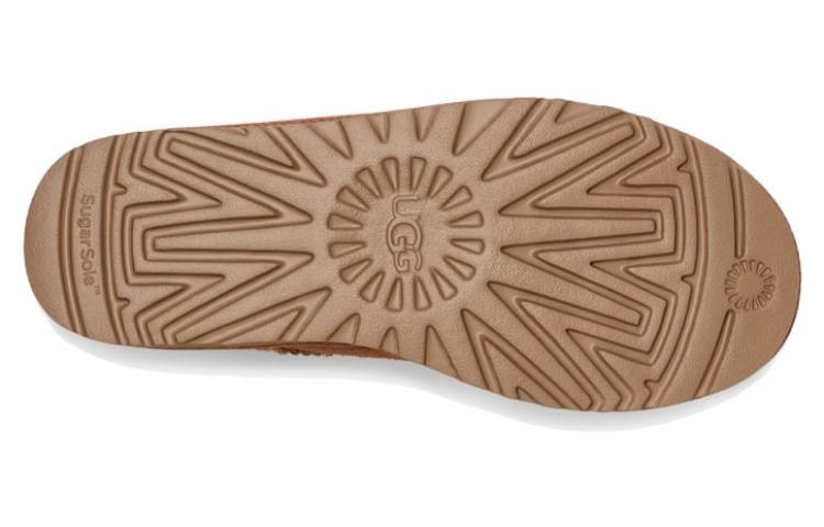 (WMNS) UGG Classic Mini Zipper Tape Logo 'Chestnut' 1144034-CHE sold by KicksCrew product image thumbnail 5