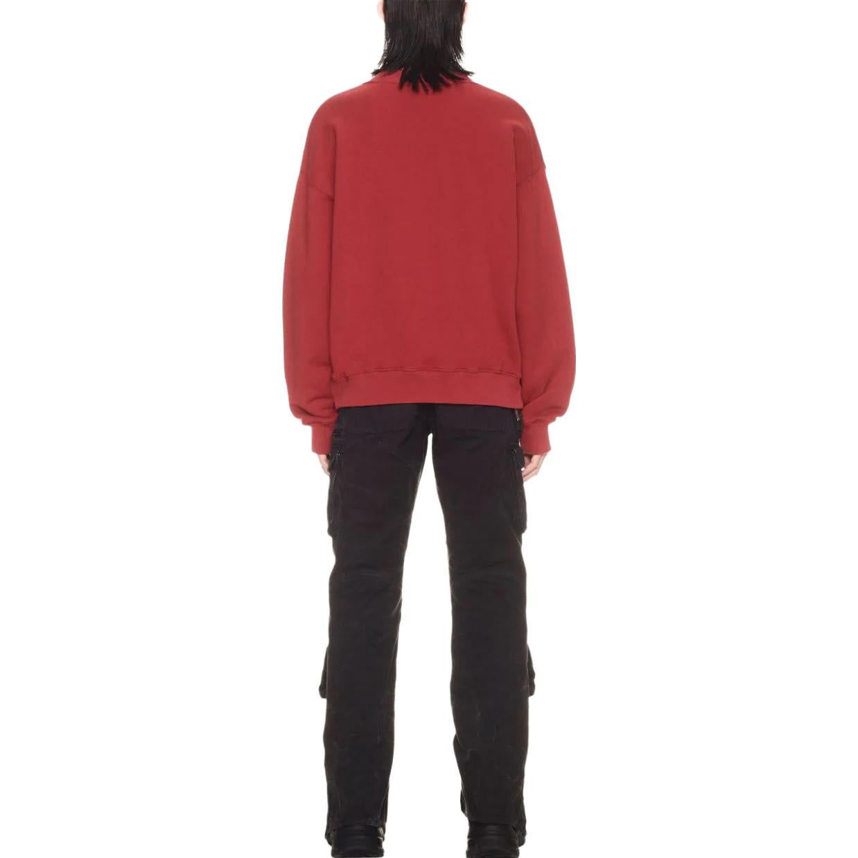Off-White Give Me Space Sweatshirt 'Red' OMBA054F23FLE0022928 sold by KicksCrew product image thumbnail 3
