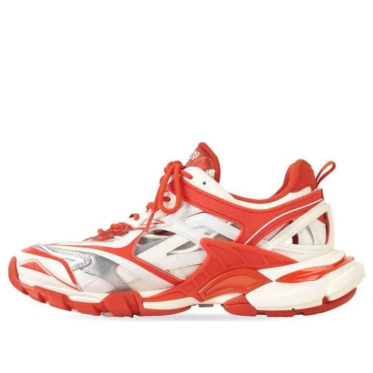 Balenciaga Track 2.0 Sneakers 'White Red' 568614W3AE29061 sold by KicksCrew