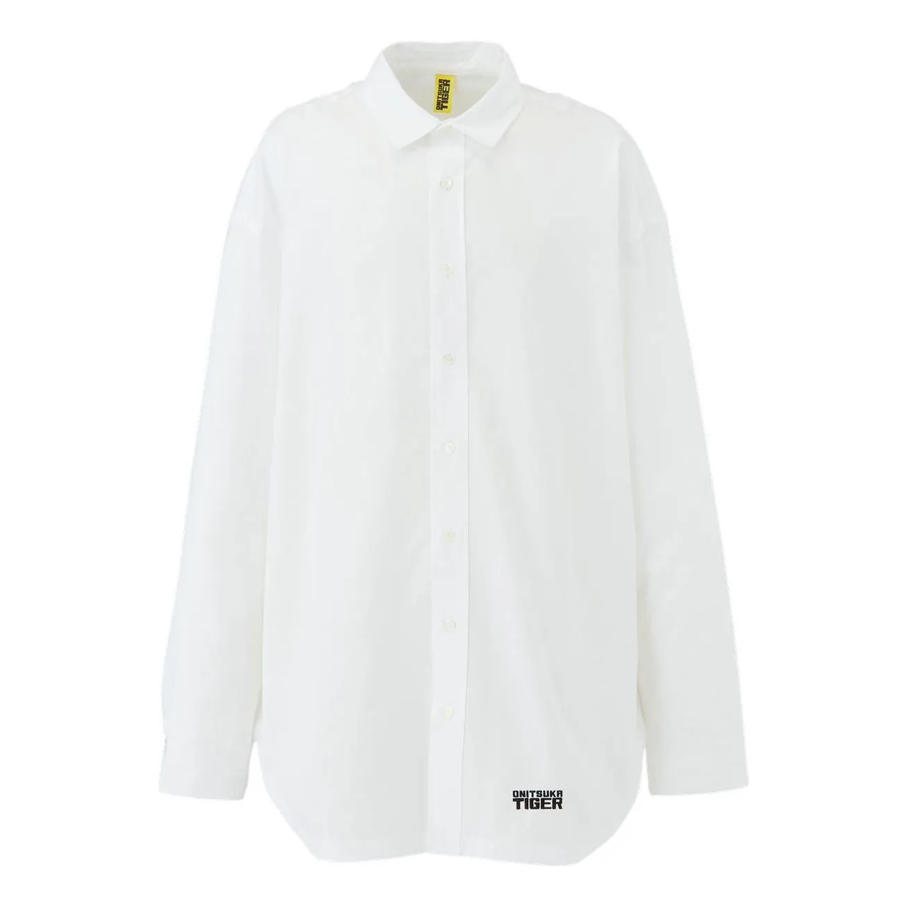 Onitsuka Tiger Oversized Shirt 'White' 2183B401-100 sold by KicksCrew