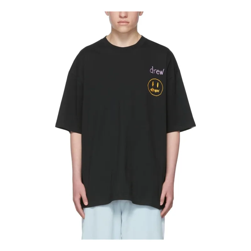 Drew House Ssense Exclusive Stacked T-shirt 'Black' DR-SS22-663 sold by KicksCrew