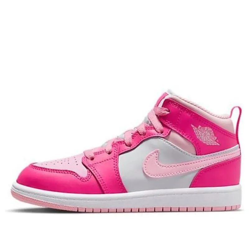 (PS) Air Jordan 1 Mid 'Fierce Pink' FD8781-116 sold by KicksCrew