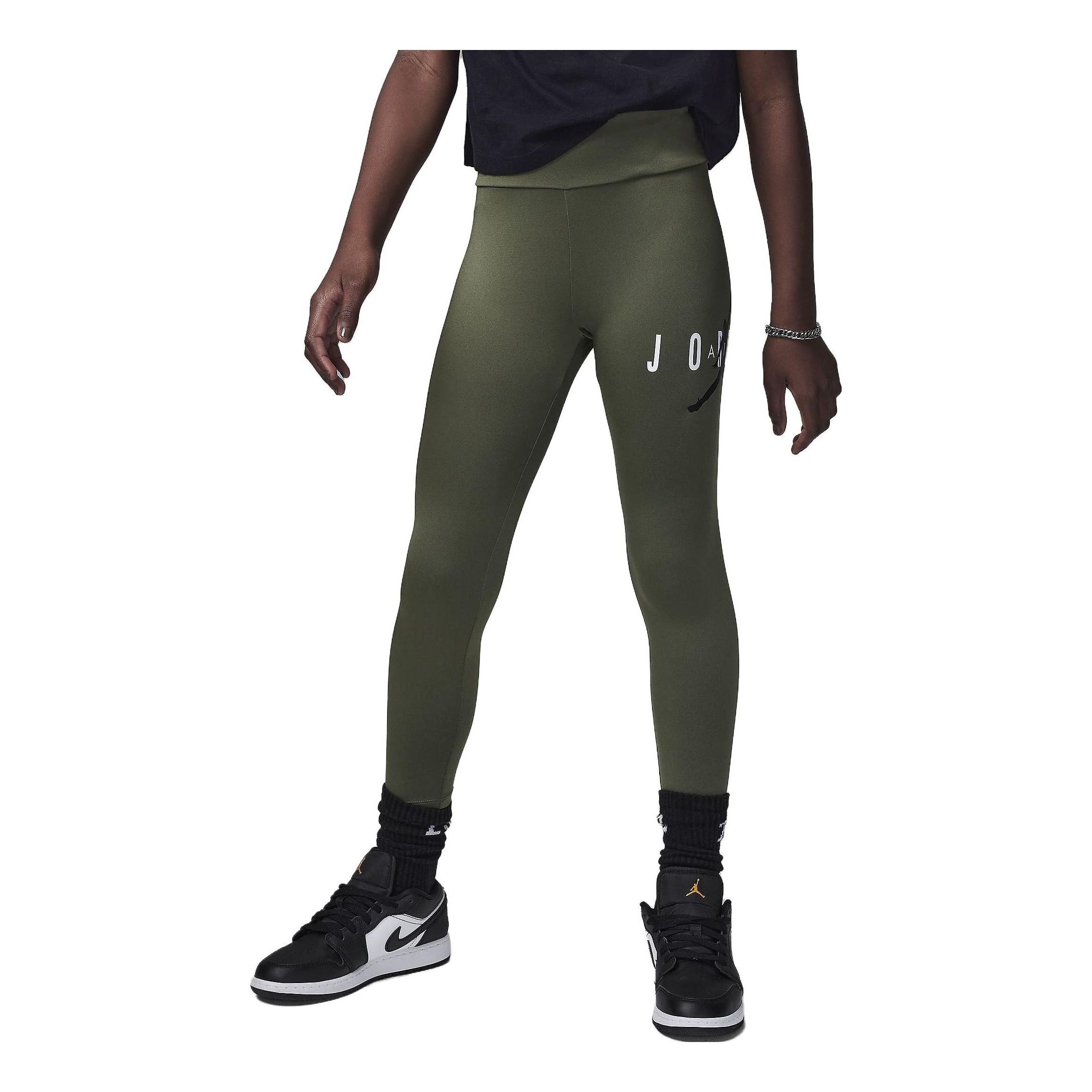 (GS) Air Jordan Jumpman Sustainable Leggings 'Olive Green' FB0399-369 sold by KicksCrew